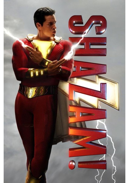 Shazam! (2019) 1 Afiş - Poster ( Folyo ) - Afiş - POSTER-5704 ( 70 cm x 100 cm )