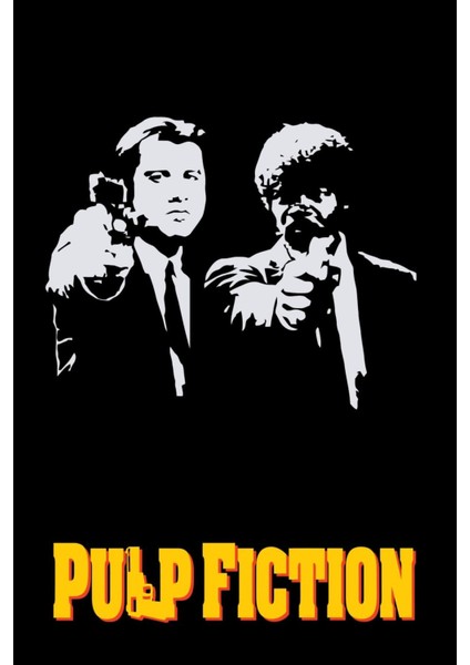Pulp Fiction (1994) 7 Afiş - Poster ( Folyo ) - Afiş - POSTER-5232 ( 70 cm x 100 cm )