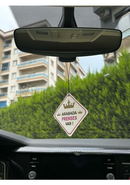 Oto Koku Arabada Prenses Var Araba Kağıt Asma Koku 2 Adet fiyatları