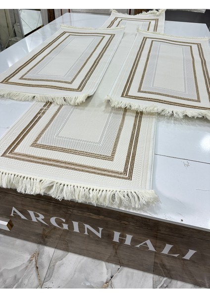 Yatak Odası 3'lü Halısı Kalın Argın Halı