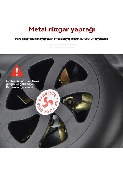 Açık Piknik Manuel El Krank Yanan Üfleyici (Yurt Dışından) fırsatları
