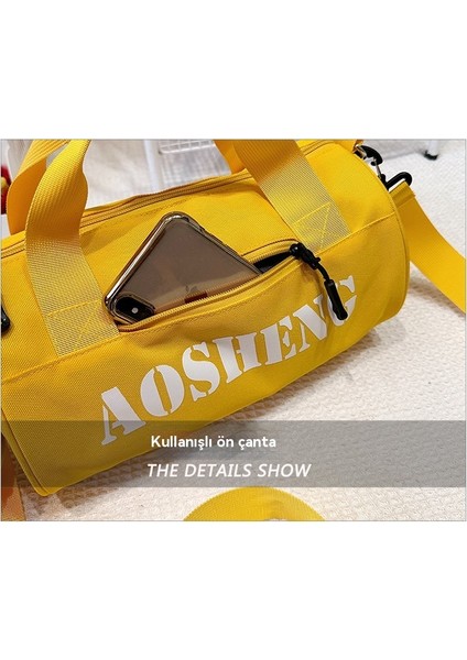 Silindir Eğlence Spor Açık Hava Seyahat Çantası (Yurt Dışından) modelleri