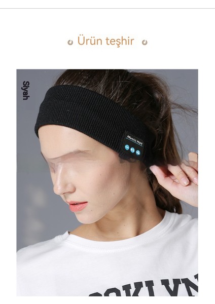 Açık Hava Sporları Koşu Yoga Ter Emici Saç Kablosuz Bluetooth Kafa Bandı (Yurt Dışından) fırsatları