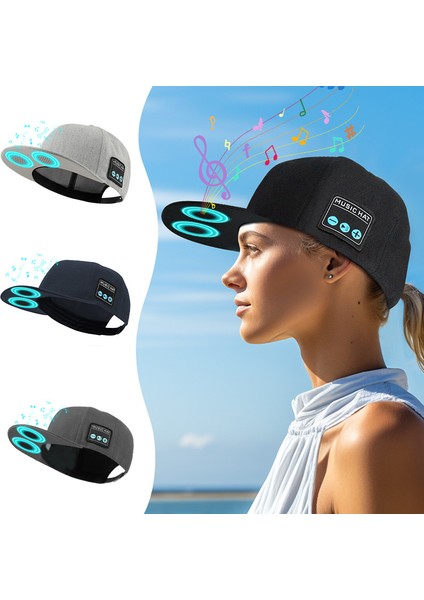 Açık Spor Harici Kablosuz Ses Bluetooth 5.4 Çift Boynuz Müzik Kapakları (Yurt Dışından) modelleri