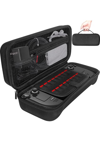 Taşınabilir Eva Oxford Kumaş Steam Deck OLED Oyun Konsol Saklama Paketi (Yurt Dışından)