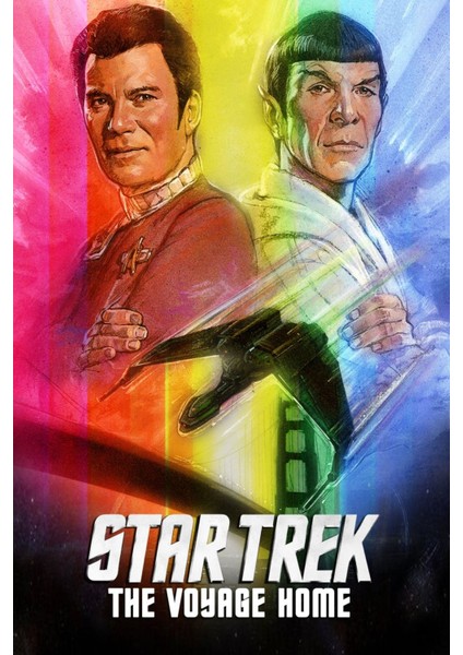 Star Trek Iv The Voyage Home (1986) 3 Afiş - Poster ( Folyo ) - Afiş - POSTER-6056 ( 70 cm x 100 cm )