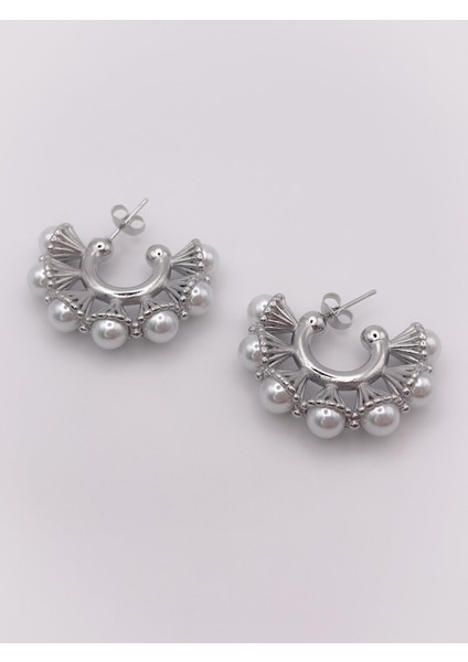 Çelik Küpe İncili Etnik Halka Küpe indirimleri