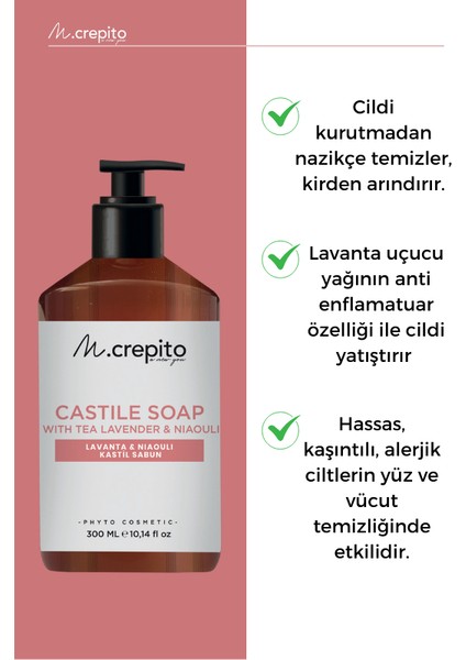 %100 Doğal Kastil Sabunu 2'li Set (Kuru/karma Cilt & Yağlı Cilt)