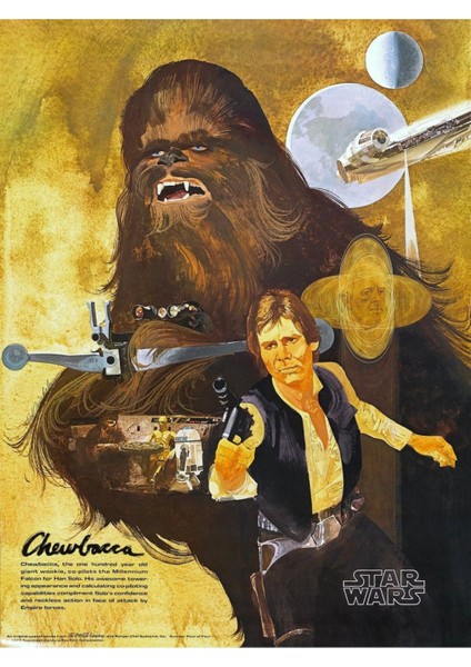 Star Wars (1977) 0001 Afiş - Poster ( Folyo ) - Afiş - POSTER-6073 ( 70 cm x 100 cm )