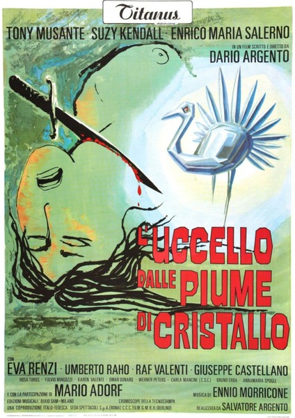 The Bird With The Crystal Plumage (1970) Afiş - Poster ( Folyo ) - Afiş - POSTER-6602 ( 70 cm x 100 cm )