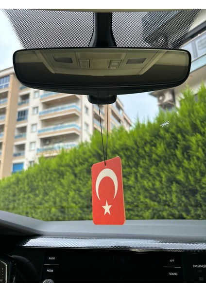 Oto Koku Türkiye Ay-Yıldız Araba Kağıt Asma Koku 2 Adet fiyatları