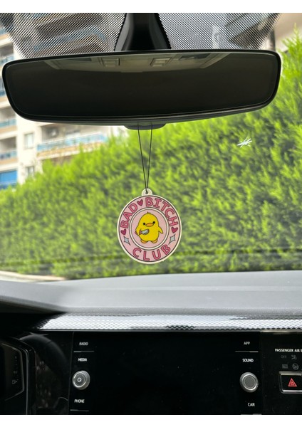 Oto Koku Kızgın Civciv Araba Kağıt Asma Koku 2 Adet