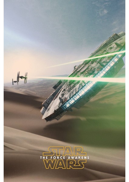 Star Wars The Force Awakens (2015) 2 Afiş - Poster ( Folyo ) - Afiş - POSTER-6128 ( 70 cm x 100 cm )