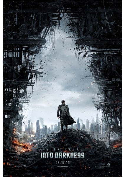 Star Trek Into Darkness (2013) 1 Afiş - Poster ( Folyo ) - Afiş - POSTER-6051 ( 70 cm x 100 cm )