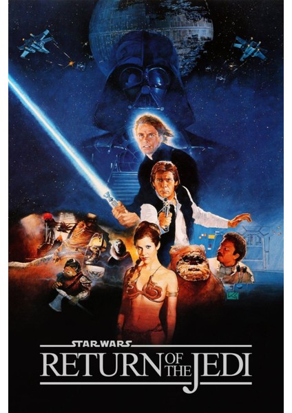 Star Wars The Force Awakens (2015) 9 Afiş - Poster ( Folyo ) - Afiş - POSTER-6135 ( 70 cm x 100 cm )