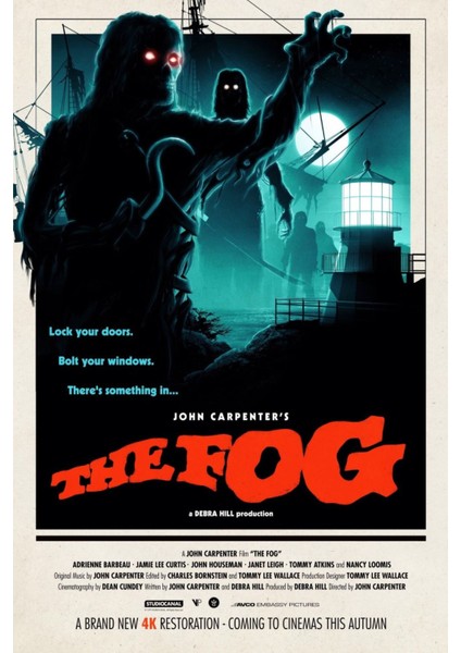 The Fog (1980) 4 Afiş - Poster ( Folyo ) - Afiş - POSTER-6975 ( 70 cm x 100 cm )