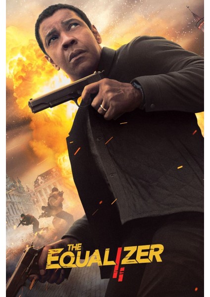 The Equalizer 2 (2018) 4 Afiş - Poster ( Folyo ) - Afiş - POSTER-6828 ( 70 cm x 100 cm )