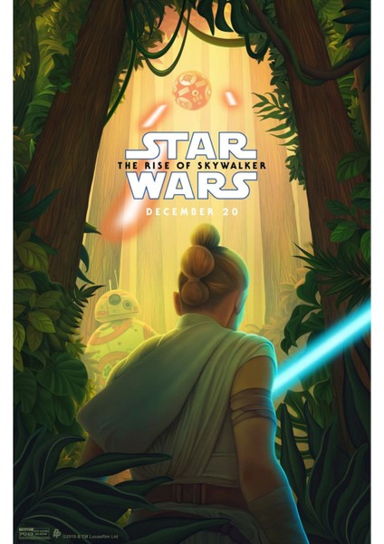 Star Wars The Rise Of Skywalker (2019) 14 Afiş - Poster ( Folyo ) - Afiş - POSTER-6192 ( 70 cm x 100 cm )