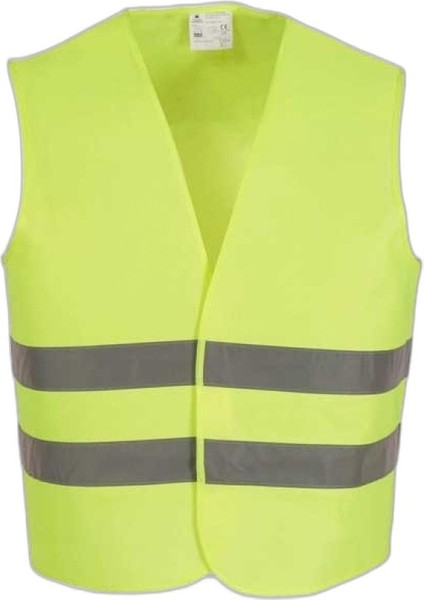 Reflektörlü Ikaz Yeleği Fosfor Sarı