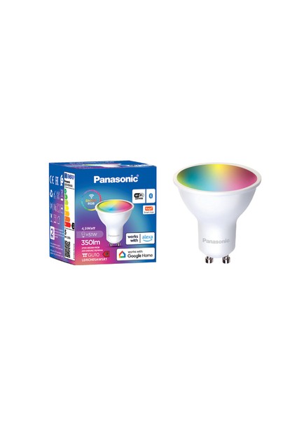 Wifi Bt Rgb Uygulamalı GU10 Akıllı LED Ampul 4,9W