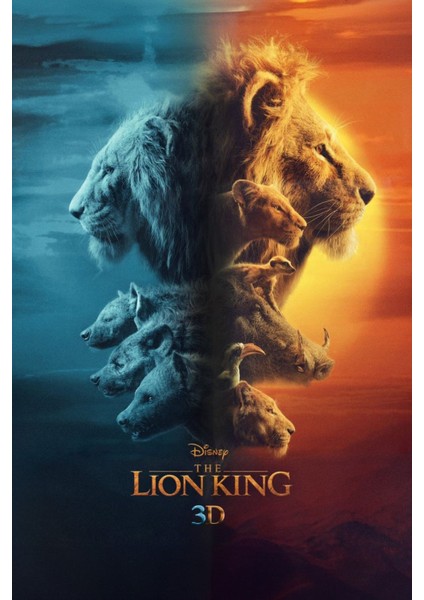 The Lion King (2019) 0001 (Folyo / Afiş / Poster) 7437 ( 70 cm x 100 cm )