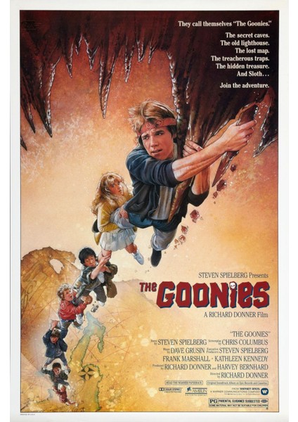 The Goonies (1985) 1 (Folyo / Afiş / Poster) 7063 ( 70 cm x 100 cm )
