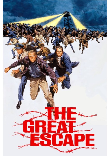 The Great Escape (1963) 2 (Folyo / Afiş / Poster) 7077 ( 70 cm x 100 cm )