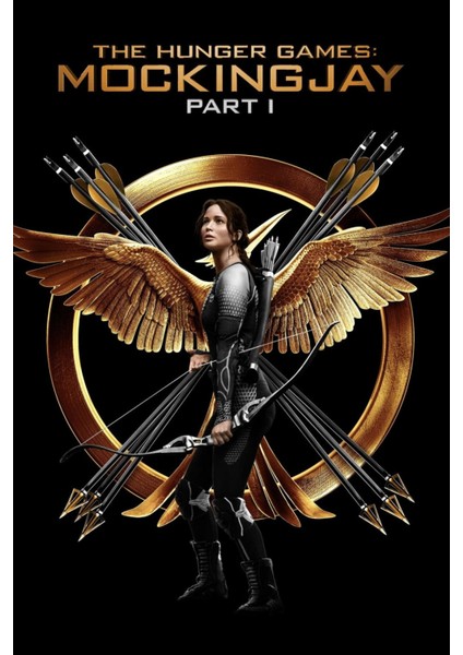 The Hunger Games Mockingjay - Part 1 (2014) 2 (Folyo / Afiş / Poster) 7232 ( 70 cm x 100 cm )