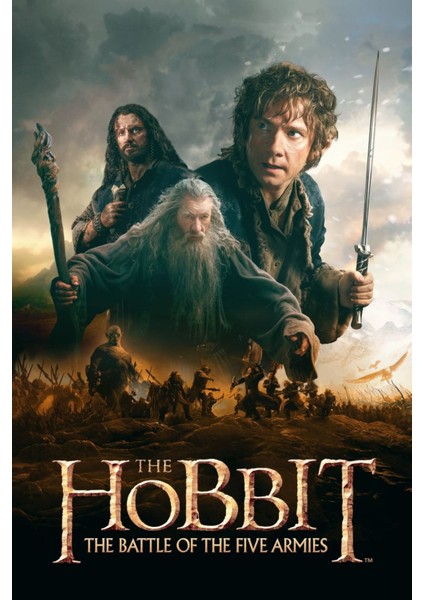 The Hobbit The Battle Of The Five Armies (2014) 1 (Folyo / Afiş / Poster) 7158 ( 70 cm x 100 cm )