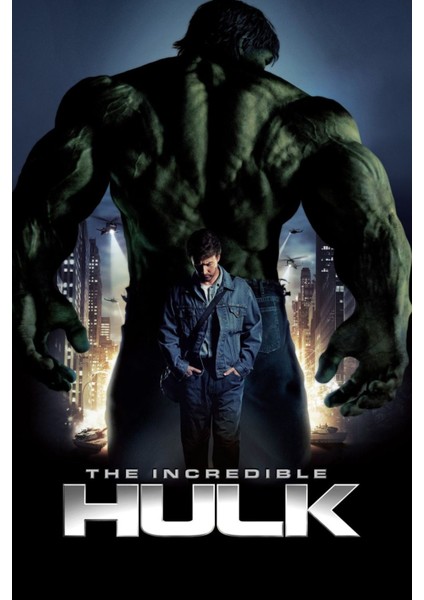 The Incredible Hulk (2008) (Folyo / Afiş / Poster) 7275 ( 70 cm x 100 cm )