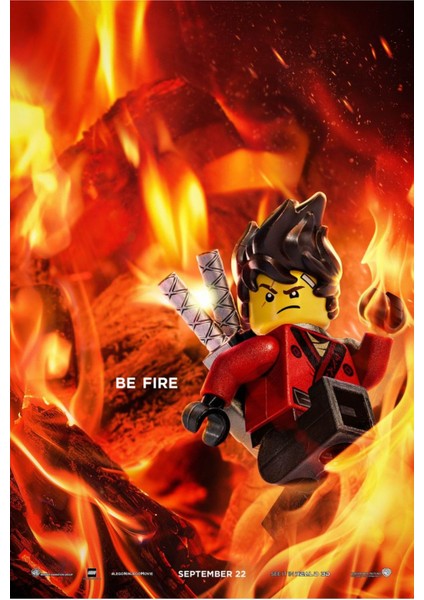 The L.e.g.o Ninjago Movie 2017 3 ( 70 cm x 100 cm )