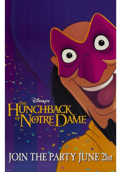 The Hunchback Of Notre Dame (1996) (Folyo / Afiş / Poster) 7192 ( 70 cm x 100 cm )