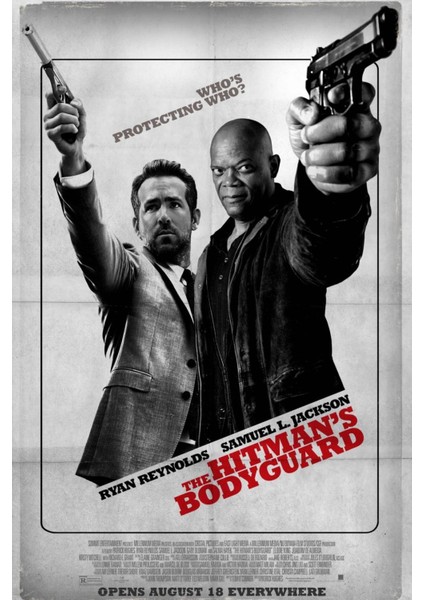 The Hitman's Bodyguard (2017) 3 (Folyo / Afiş / Poster) 7145 ( 70 cm x 100 cm )