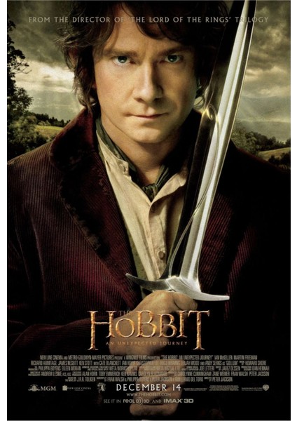 The Hobbit An Unexpected Journey (2012) 8 (Folyo / Afiş / Poster) 7156 ( 70 cm x 100 cm )