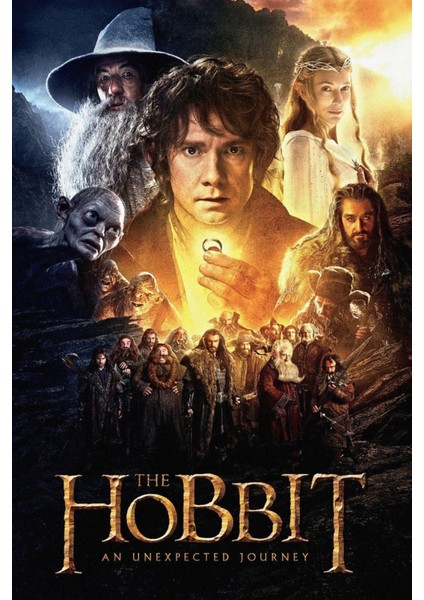 The Hobbit An Unexpected Journey (2012) 3 (Folyo / Afiş / Poster) 7150 ( 70 cm x 100 cm )