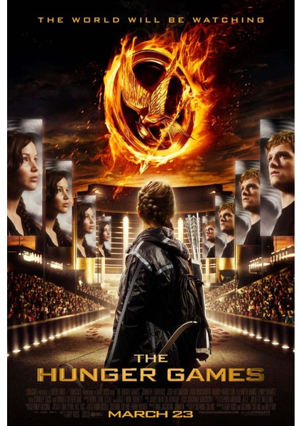 The Hunger Games (2012) 10 (Folyo / Afiş / Poster) 7198 ( 70 cm x 100 cm )