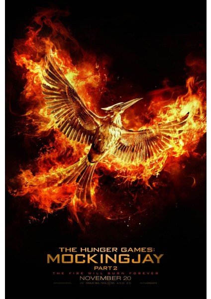 The Hunger Games Mockingjay - Part 2 (2015) 2 (Folyo / Afiş / Poster) 7239 ( 70 cm x 100 cm )