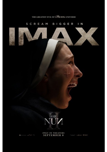 The Nun Iı (2023) 0003 (Folyo / Afiş / Poster) 7689 ( 70 cm x 100 cm )