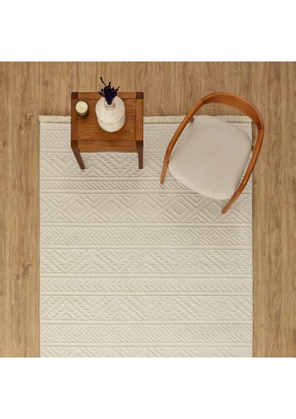 7/24 İskandinav Luvin 100x300 cm Salon Mutfak Halısı Yolluk Kilim