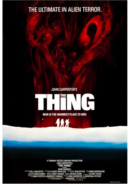 The Thing (1982) 7 (Folyo / Afiş / Poster) 7989 ( 70 cm x 100 cm )