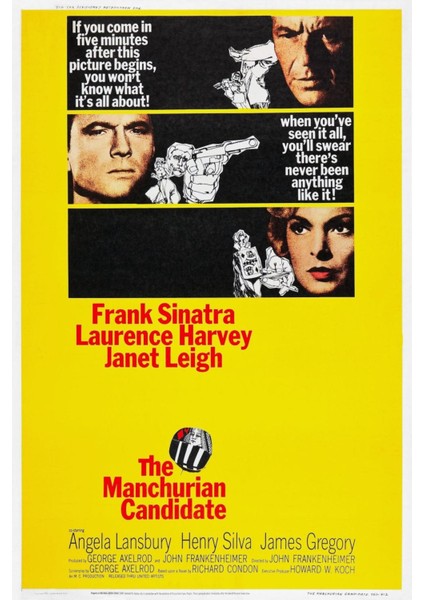The Manchurian Candidate (1962) 2 (Folyo / Afiş / Poster) 7560 ( 70 cm x 100 cm )