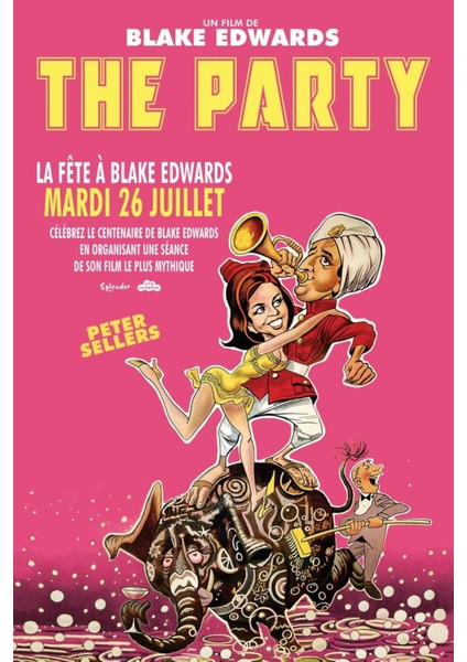 The Party (1968) (Folyo / Afiş / Poster) 7720 ( 70 cm x 100 cm )