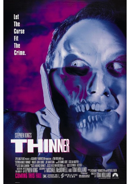 Thinner (1996) (Folyo / Afiş / Poster) 8121 ( 70 cm x 100 cm )