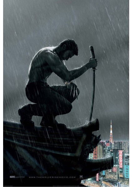 The Wolverine (2013) 4 (Folyo / Afiş / Poster) 8099 ( 70 cm x 100 cm )