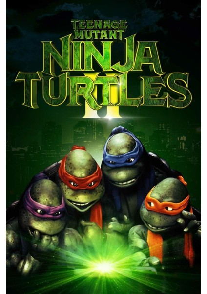 Ninja Turtles Iı The Secret Of The Ooze 1991 3 (Folyo / Afiş / Poster) ( 70 cm x 100 cm )