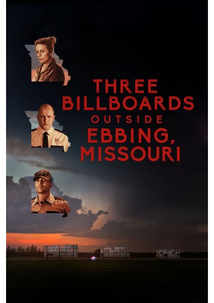 Three Billboards Outside Ebbing, Missouri (2017) (Folyo / Afiş / Poster) 8192 ( 70 cm x 100 cm )