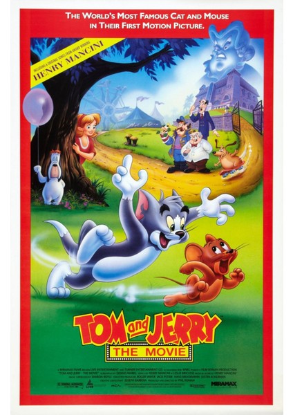 Tom And Jerry The Movie (1992) 1 (Folyo / Afiş / Poster) 8264 ( 70 cm x 100 cm )
