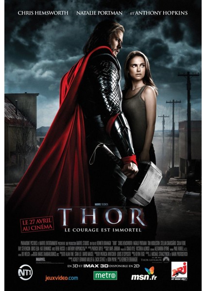 Thor (2011) 8 (Folyo / Afiş / Poster) 8130 ( 70 cm x 100 cm )