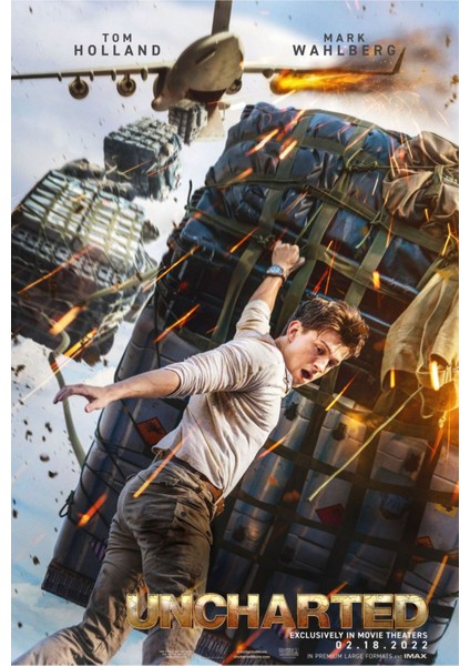 Uncharted (2022) 4 (Folyo / Afiş / Poster) 8502 ( 70 cm x 100 cm )