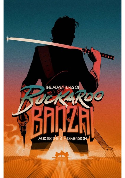 The Adventures Of Buckaroo Banzai Across 6 (Folyo / Afiş / Poster) ( 70 cm x 100 cm )
